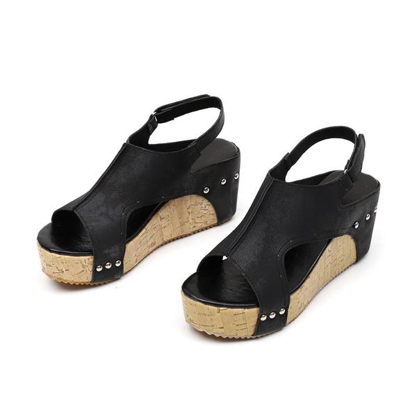 dress shoes rome open-toed women sport sandals wedge hollow out outdoor cool platform beach summer 2021, Black
dress shoes rome open-toed women sport sandals wedge hollow out outdoor cool platform beach summer 2021, Black