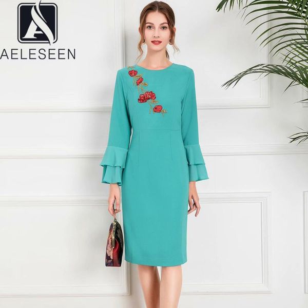 casual dresses aeleseen runway fashion women autumn dress 2021 full flare sleeve slim green black beading flower embroidery long elegant, Black;gray
casual dresses aeleseen runway fashion women autumn dress 2021 full flare sleeve slim green black beading flower embroidery long elegant, Black;gray