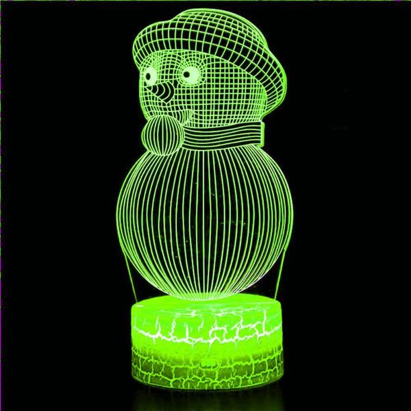 night lights christmas light snowman led toy model decoration doll statue creative family party children 3d table lamp
night lights christmas light snowman led toy model decoration doll statue creative family party children 3d table lamp