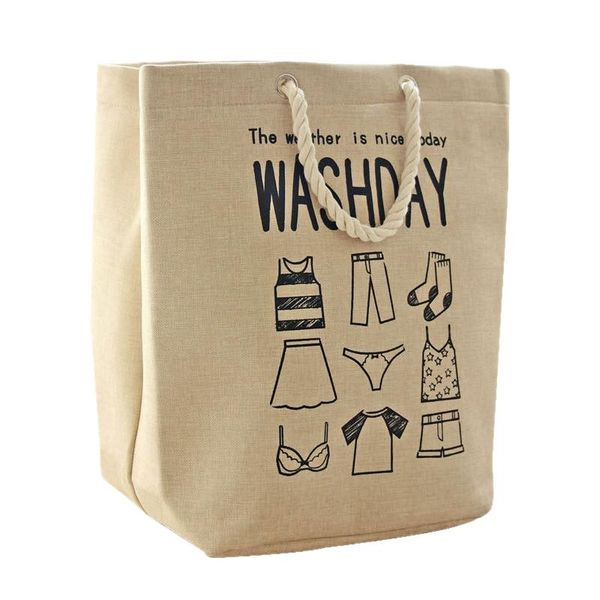 cotton linen fabric large foldable laundry storage bag multifunctional clothing home basket with rope bags
cotton linen fabric large foldable laundry storage bag multifunctional clothing home basket with rope bags