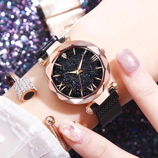 wristwatches elegant purple women watches starry sky fashion lady quartz clock magnet buckle casual business party girls gift wristwatch, Slivery;brown
wristwatches elegant purple women watches starry sky fashion lady quartz clock magnet buckle casual business party girls gift wristwatch, Slivery;brown
