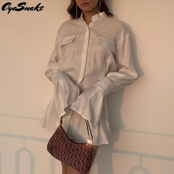oyasnake 2021 fashion stand collar flare long sleeve single button cardigan solid womens loose folds mini shirt dresses casual, Black;gray
oyasnake 2021 fashion stand collar flare long sleeve single button cardigan solid womens loose folds mini shirt dresses casual, Black;gray