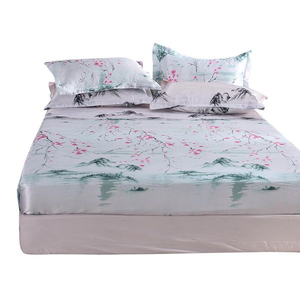 sheets & sets landscape bed sheet with elastic band women man satin silk mattress protector cover luxury scenic fitted twin queen size
sheets & sets landscape bed sheet with elastic band women man satin silk mattress protector cover luxury scenic fitted twin queen size