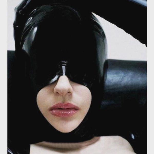 party masks latex costumes hood mask cosplay red and black color without back zipper flexible
party masks latex costumes hood mask cosplay red and black color without back zipper flexible