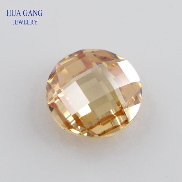 other champagne cubic zirconia stone round shape double checkerboard cut loose cz synthetic gems for jewelry 4~14mm 
other champagne cubic zirconia stone round shape double checkerboard cut loose cz synthetic gems for jewelry 4~14mm