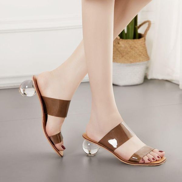 slippers 2021 women slipper summer crystal heel beach transparent pvc sandals square toe slides size 41 42 43, Black
slippers 2021 women slipper summer crystal heel beach transparent pvc sandals square toe slides size 41 42 43, Black