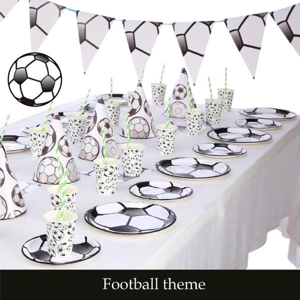 packaging dinner service party soccer napkins happy baby shower birthday decorate tablecloth football theme plates kids favors cups supplies
packaging dinner service party soccer napkins happy baby shower birthday decorate tablecloth football theme plates kids favors cups supplies