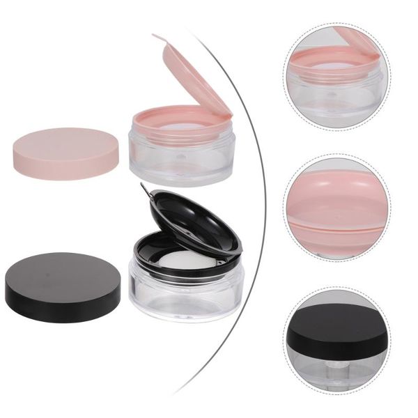 storage bottles & jars 2pcs cosmetics makeup loose powder box case compact container for girls
storage bottles & jars 2pcs cosmetics makeup loose powder box case compact container for girls