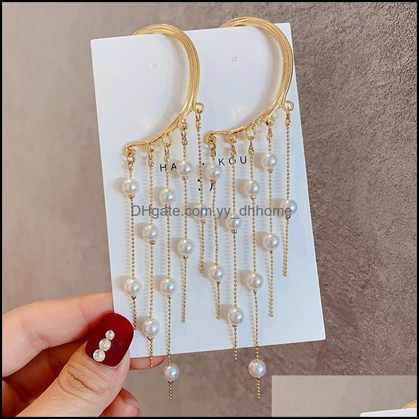 clip-on & screw back earrings jewelry design water drop pearls tassel clip for women charm temperament accessories wedding party ins deliver, Silver
clip-on & screw back earrings jewelry design water drop pearls tassel clip for women charm temperament accessories wedding party ins deliver, Silver