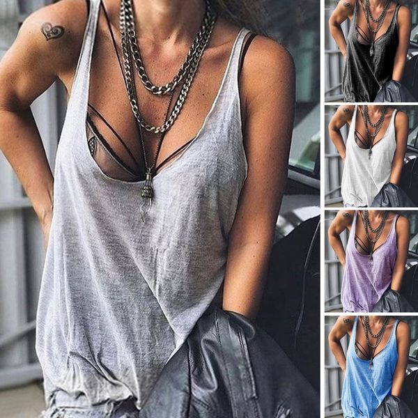 women's tanks & camis fashion summer women vest solid color strap sleeveless shirt ladies blouse casual tank clothes, White
women's tanks & camis fashion summer women vest solid color strap sleeveless shirt ladies blouse casual tank clothes, White
