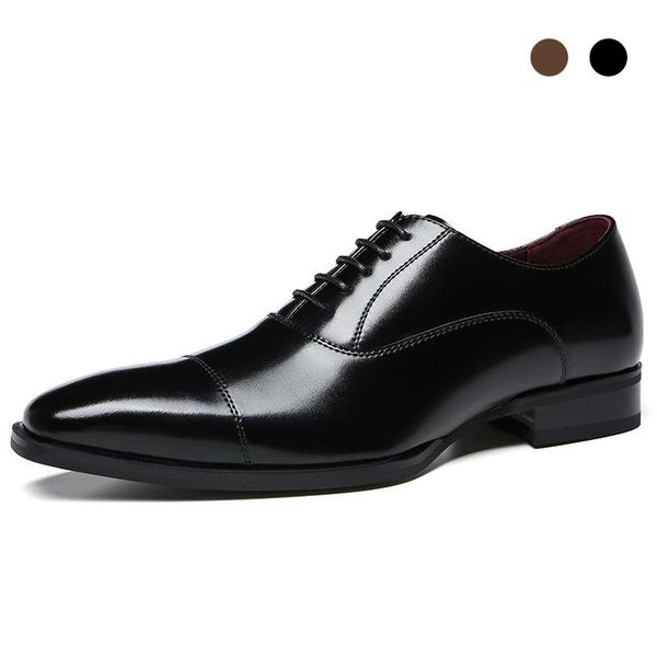 dress shoes solid oxford fashion man business style office designer handmade shoe wedding formal men, Black
dress shoes solid oxford fashion man business style office designer handmade shoe wedding formal men, Black