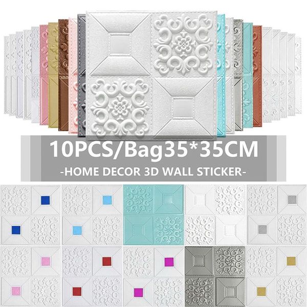 wallpapers 10pcs 3d wall stickers ceiling panel roof decor waterproof self-adhesive foam wallpaper living room kitchen tv backdrop
wallpapers 10pcs 3d wall stickers ceiling panel roof decor waterproof self-adhesive foam wallpaper living room kitchen tv backdrop