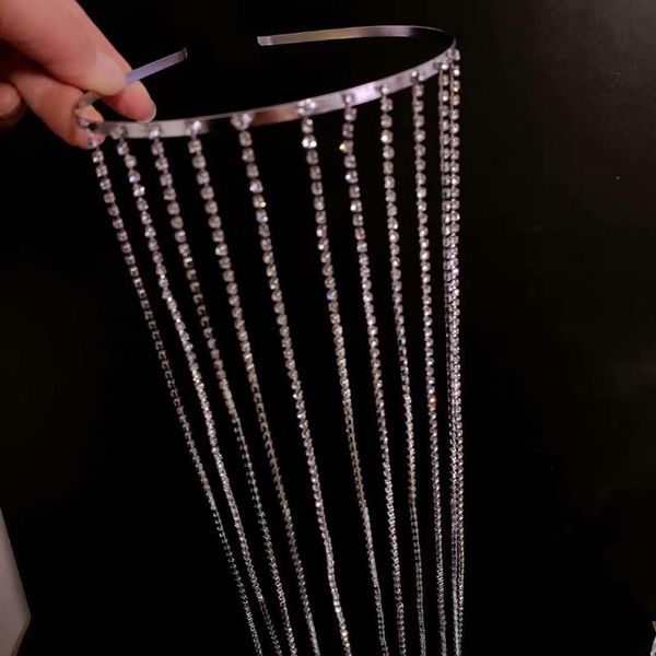 hair clips & barrettes exaggerated long rhinestone tassel headband bridal hairband women wedding headpieces accessories, Golden;silver
hair clips & barrettes exaggerated long rhinestone tassel headband bridal hairband women wedding headpieces accessories, Golden;silver