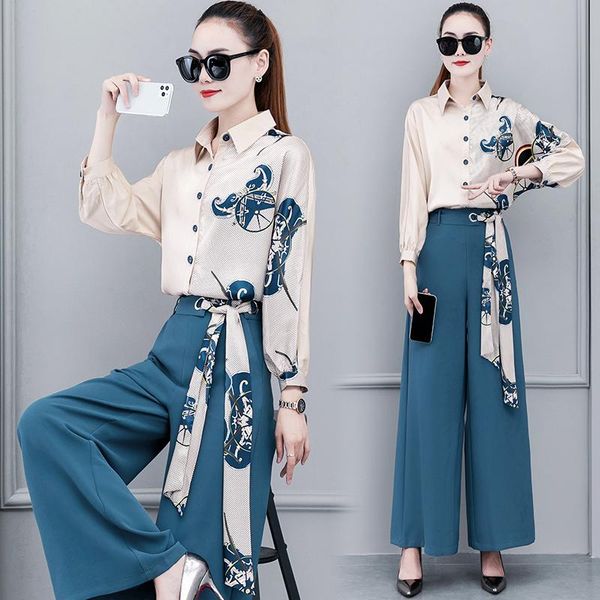 women's tracksuits chiffon suit loose clothes for women fashion 2 piece set autumn 3xl plus size business and pants, Gray
women's tracksuits chiffon suit loose clothes for women fashion 2 piece set autumn 3xl plus size business and pants, Gray