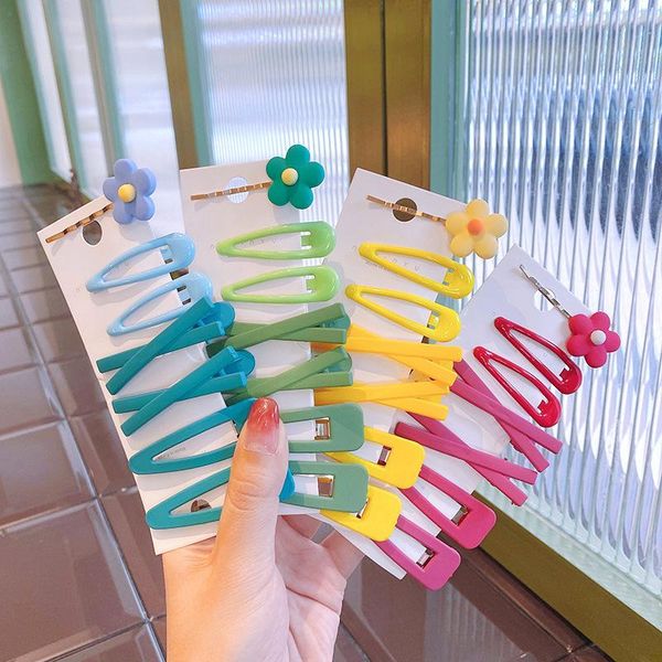 hair accessories 8pcs/set candy color flower cute hairpins metal one-word clip lady women girl's headdress birthday gifts, Slivery;white
hair accessories 8pcs/set candy color flower cute hairpins metal one-word clip lady women girl's headdress birthday gifts, Slivery;white