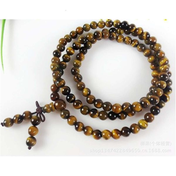 108 natural tiger eye stone buddha beads bracelet tiger eye stone bracelet korean fashion diy, Black
108 natural tiger eye stone buddha beads bracelet tiger eye stone bracelet korean fashion diy, Black