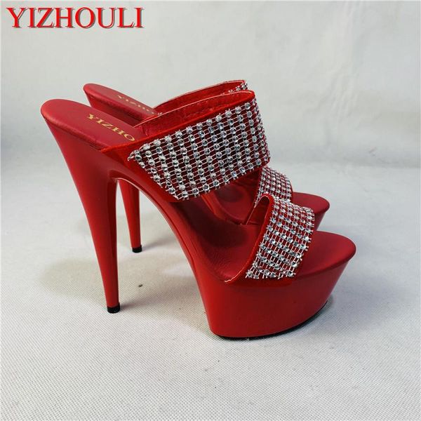 slippers fashion banquet high heels, 15 cm leather slippers, vamp sequins, stage, Black
slippers fashion banquet high heels, 15 cm leather slippers, vamp sequins, stage, Black