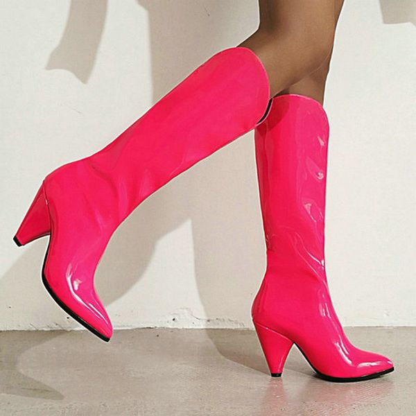 boots botas femininas salto alto sem cadarço com ponta fina em couro artificial, vermelho, laranja, amarelo e preto ytd7, Black
boots botas femininas salto alto sem cadarço com ponta fina em couro artificial, vermelho, laranja, amarelo e preto ytd7, Black