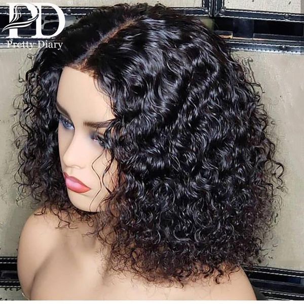 lace wigs kinky curly 2x6 4x4 closure wig deep water wave short bob front human hair pre plucked with baby, Black;brown
lace wigs kinky curly 2x6 4x4 closure wig deep water wave short bob front human hair pre plucked with baby, Black;brown