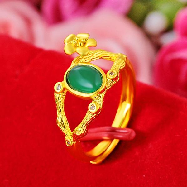 women fashion vintage branches flowers rings plated 24k gold wedding bands bridal open ring oval stone party jewelry accessories, Slivery;golden
women fashion vintage branches flowers rings plated 24k gold wedding bands bridal open ring oval stone party jewelry accessories, Slivery;golden