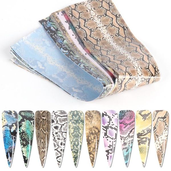 stickers & decals 10pcs/set snake print nail foils leopard wild animal skin transfer sticker slider starry sky manicure adhesive sliders tip, Black
stickers & decals 10pcs/set snake print nail foils leopard wild animal skin transfer sticker slider starry sky manicure adhesive sliders tip, Black