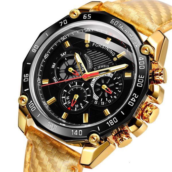 forsining automatic mechanical men watch military sport clock brand luxury real learn waterproof man 032, Slivery;brown
forsining automatic mechanical men watch military sport clock brand luxury real learn waterproof man 032, Slivery;brown