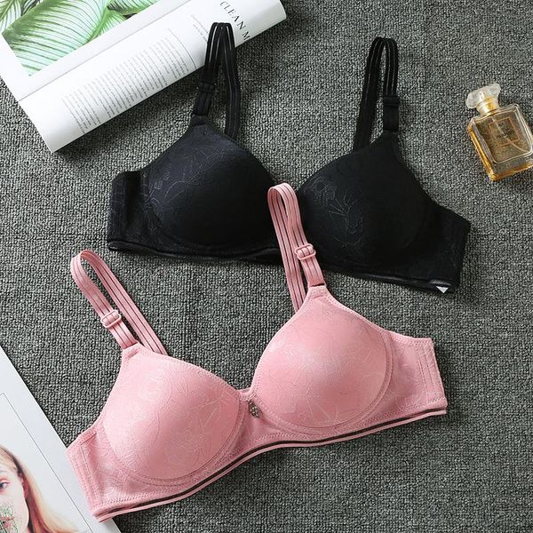 bras women bra push up 38-44 a b thin cup comfort daily wear wireless underwear wire full coverage, Red;black
bras women bra push up 38-44 a b thin cup comfort daily wear wireless underwear wire full coverage, Red;black