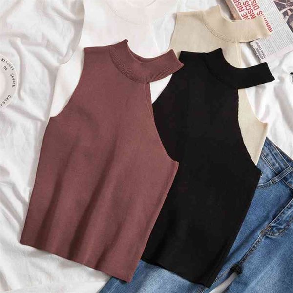 ropa mujer verano hole solid knitted elasticity tank women summer new woman clothes womens and blouses haut femme 210407, White
ropa mujer verano hole solid knitted elasticity tank women summer new woman clothes womens and blouses haut femme 210407, White