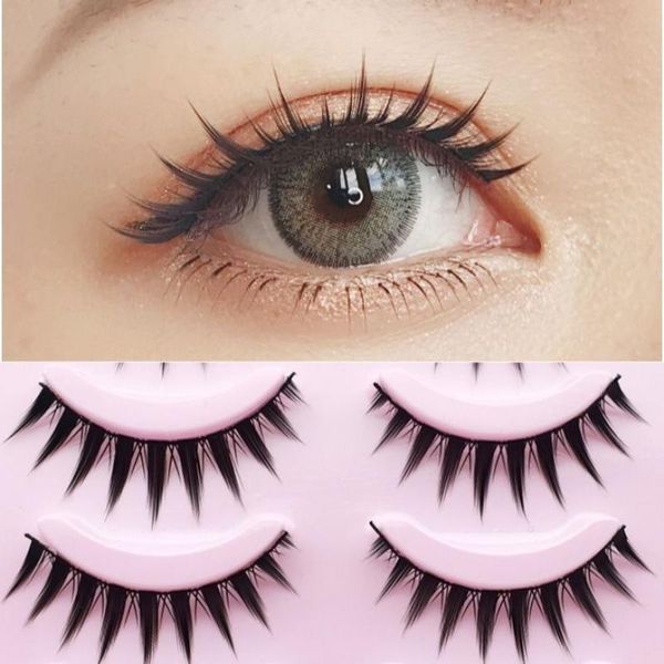 false eyelashes 5 pairs cos dance performance eyelash handmade acrylic cross female japanese 3d natural lashes makeup tools
false eyelashes 5 pairs cos dance performance eyelash handmade acrylic cross female japanese 3d natural lashes makeup tools
