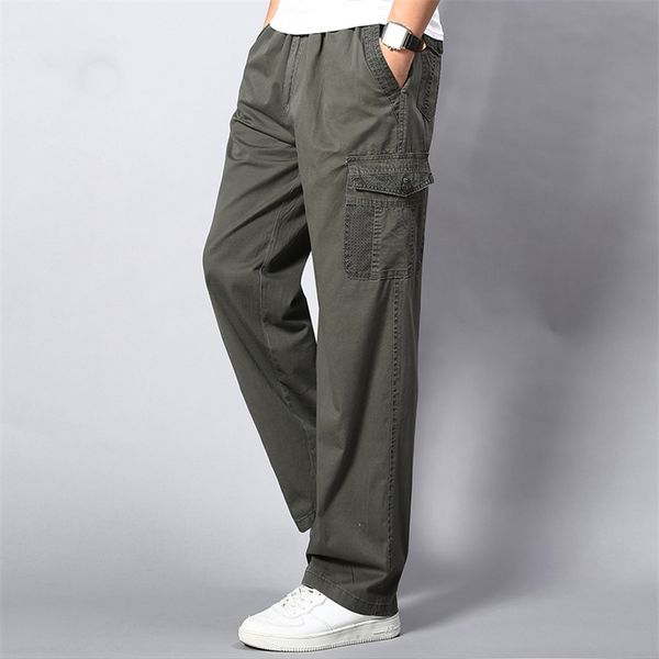 men's cargo pants casual autumn pockets men outwear streetwear straight slacks long baggy large trousers 5xl clothes 210715, Black
men's cargo pants casual autumn pockets men outwear streetwear straight slacks long baggy large trousers 5xl clothes 210715, Black
