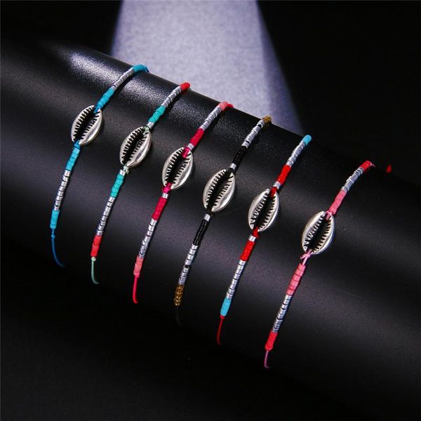 charm bracelets fashion jewelry shells bracelet for women charms gold seashell black rope chain homme femme 2021, Golden;silver
charm bracelets fashion jewelry shells bracelet for women charms gold seashell black rope chain homme femme 2021, Golden;silver