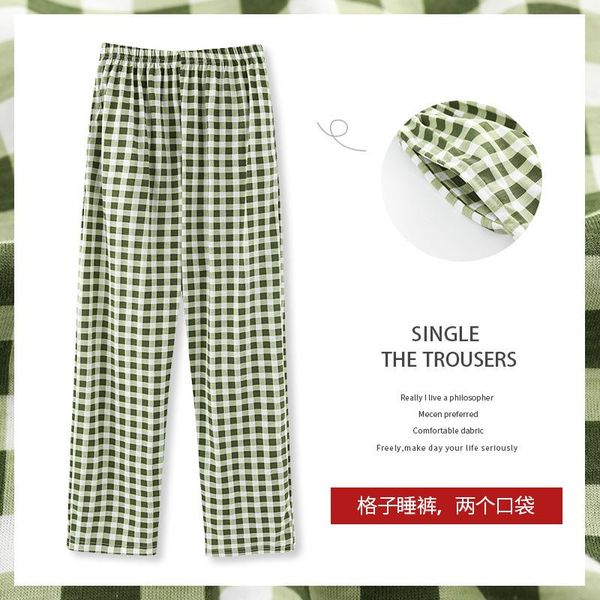 simple lattice pajamas women spring autumn home pants loose cotton comfortable trousers casual plus size girls pant women's sleepwear, Black;red
simple lattice pajamas women spring autumn home pants loose cotton comfortable trousers casual plus size girls pant women's sleepwear, Black;red