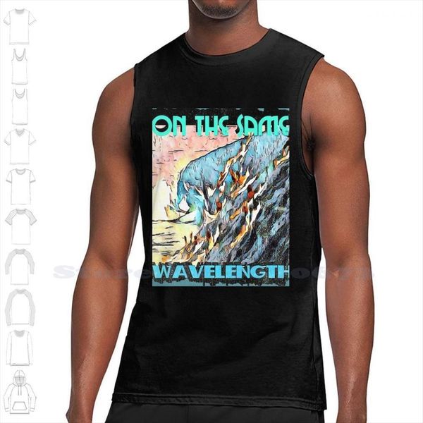on the same wavelength surboarders design summer funny tank sleeveless vest for men women surf riders surfboard, White;black
on the same wavelength surboarders design summer funny tank sleeveless vest for men women surf riders surfboard, White;black