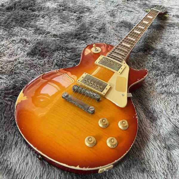 custom glp standard relic vintage finishing style electric guitar in kinds color accept oem
custom glp standard relic vintage finishing style electric guitar in kinds color accept oem