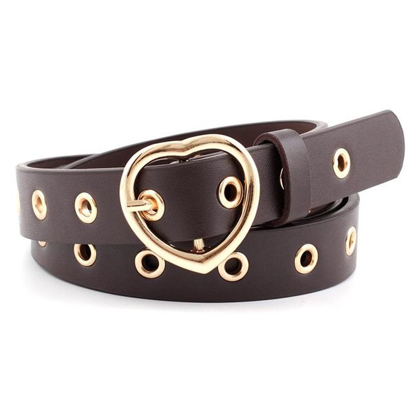 belts peach heart buckle fashion wild pin ladies belt love hollow decoration pierced eye, Black;brown
belts peach heart buckle fashion wild pin ladies belt love hollow decoration pierced eye, Black;brown
