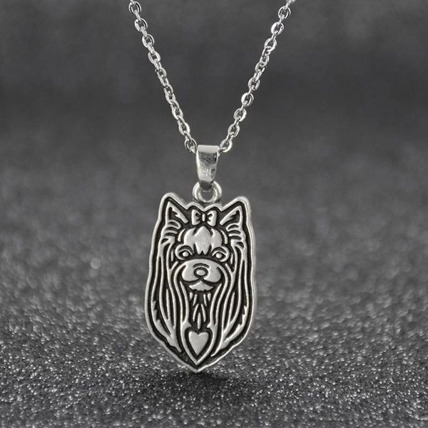 vintage silver color stainless steel long chains yorkshire terrier pendant necklace dog necklaces for women men jewelry gift
vintage silver color stainless steel long chains yorkshire terrier pendant necklace dog necklaces for women men jewelry gift
