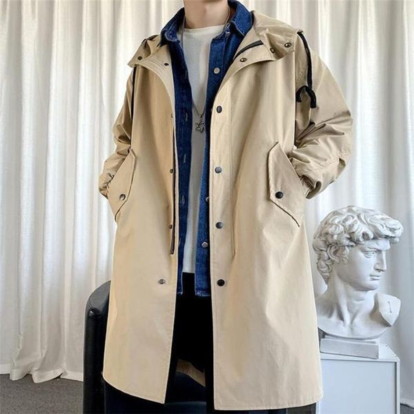 men's trench coats windbreaker jackets all-match mid-length spring autumn coat superior quality mens, Tan;black
men's trench coats windbreaker jackets all-match mid-length spring autumn coat superior quality mens, Tan;black