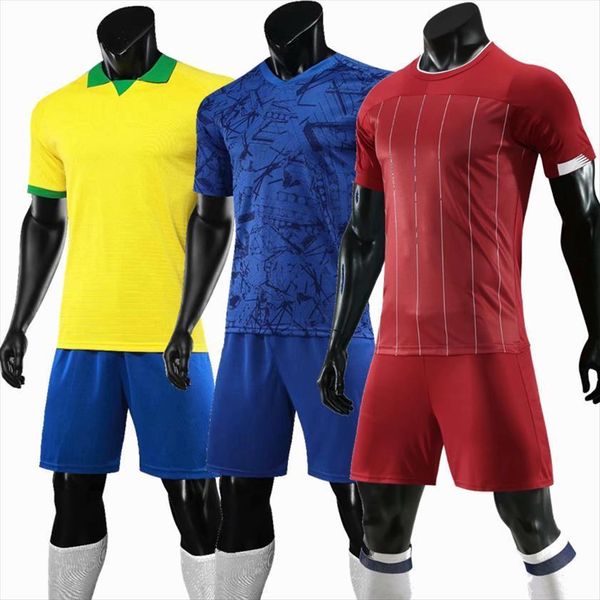 children sets football uniforms boys and girls sports kids youth training suits blank custom game print soccer set, White
children sets football uniforms boys and girls sports kids youth training suits blank custom game print soccer set, White