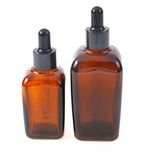 storage bottles & jars 1pcs empty 50ml 100ml square glass dropper bottle amber essential oil liquid brown
storage bottles & jars 1pcs empty 50ml 100ml square glass dropper bottle amber essential oil liquid brown