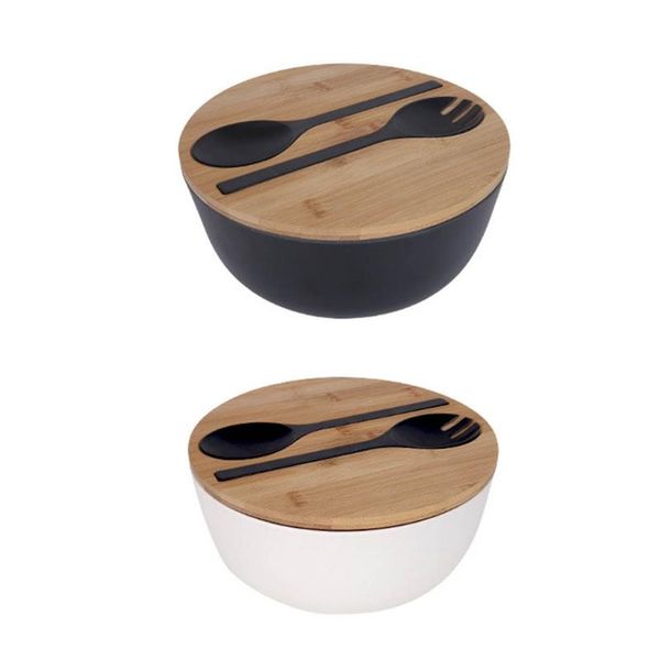 bowls 1 set creative bamboo fiber salad bowl with lid spoon fork servers large deep soup mixing container kitchen organizer
bowls 1 set creative bamboo fiber salad bowl with lid spoon fork servers large deep soup mixing container kitchen organizer