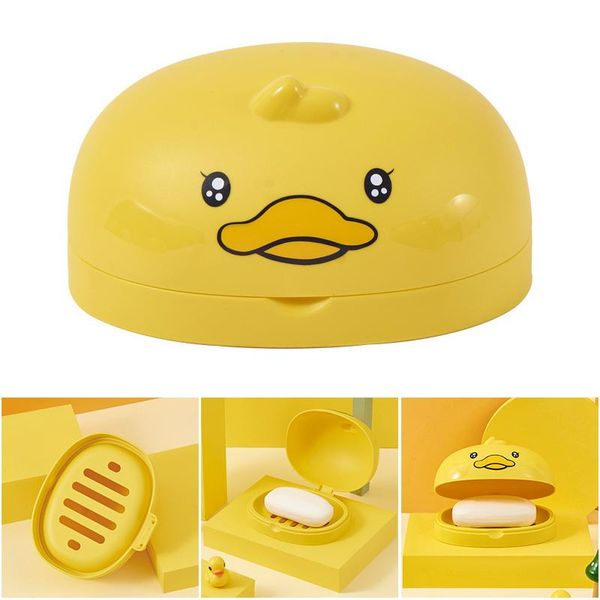 storage bags soap holder cartoon duck design dish with lid drainage hole for bathroom & kitchen universal
storage bags soap holder cartoon duck design dish with lid drainage hole for bathroom & kitchen universal