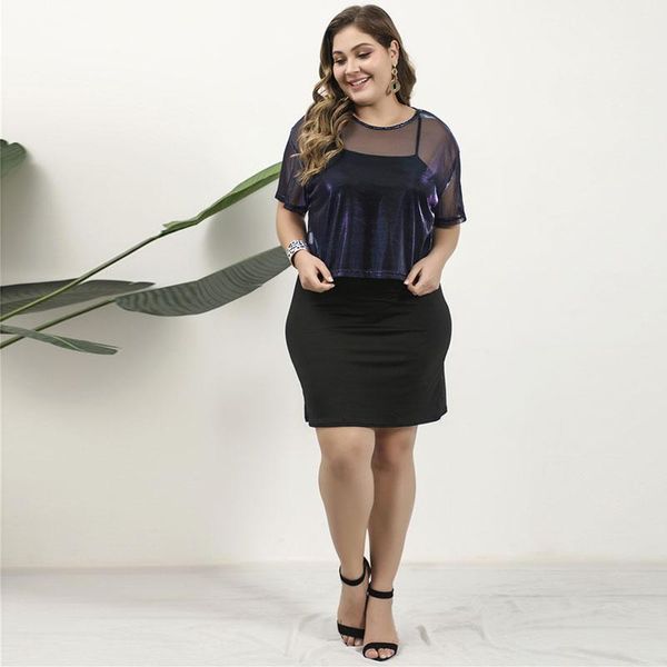women's blouses & shirts heliar black short sleeve o-neck mesh blouse plus size fashion satin shirt female casual 2021 fall plain, White
women's blouses & shirts heliar black short sleeve o-neck mesh blouse plus size fashion satin shirt female casual 2021 fall plain, White