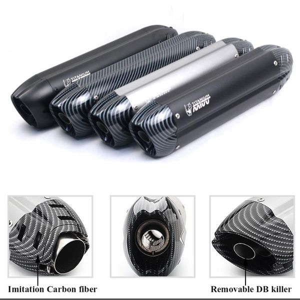motorcycle exhaust system left and right side universal muffler pipe escape moto mivv for cbr250 cb1000r er6n sv650 z750 z1000
motorcycle exhaust system left and right side universal muffler pipe escape moto mivv for cbr250 cb1000r er6n sv650 z750 z1000