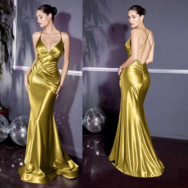 luxury party evening dress 2021 slim gold backls fishtail long suspender evening drs, Black
luxury party evening dress 2021 slim gold backls fishtail long suspender evening drs, Black