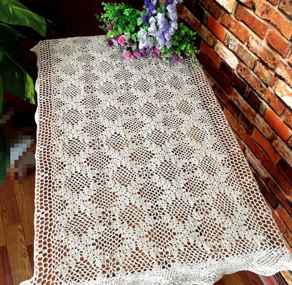 custom made style crochet flower tablecloths sofa towel home cover cloth rectangular table textile
custom made style crochet flower tablecloths sofa towel home cover cloth rectangular table textile