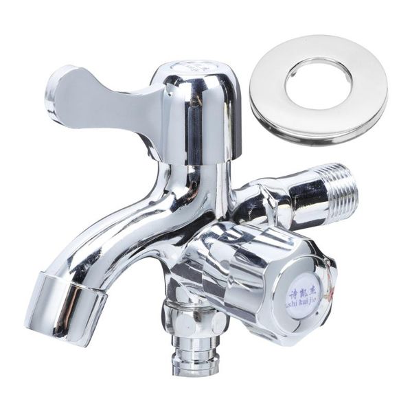 kitchen faucets household bathroom dual-outlet 2-in-1 (silver) 
kitchen faucets household bathroom dual-outlet 2-in-1 (silver)