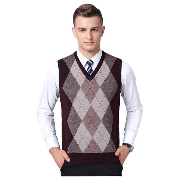 sweater vest oversized men wool v-neck arglle autumn warm soft de yq clothing knitted casual sleeveless pull homme men's vests, Black;white
sweater vest oversized men wool v-neck arglle autumn warm soft de yq clothing knitted casual sleeveless pull homme men's vests, Black;white