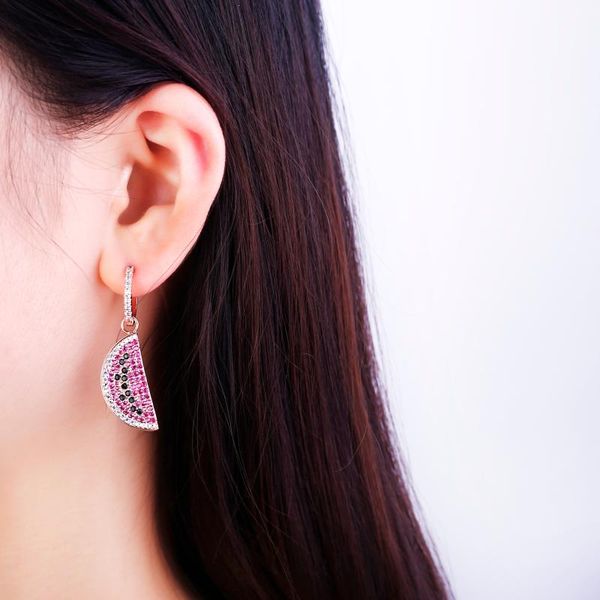 dangle & chandelier colorful cubic zirconia watermelon drop earring for women fashion jewelry female statement asymmetry earrings party gift, Silver
dangle & chandelier colorful cubic zirconia watermelon drop earring for women fashion jewelry female statement asymmetry earrings party gift, Silver