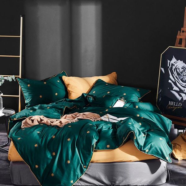 bedding sets green gray black printing 100% cotton comfortable set bed pillowcases sheet duvet size cover full king linen
bedding sets green gray black printing 100% cotton comfortable set bed pillowcases sheet duvet size cover full king linen