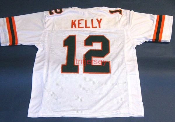 custom #12 jim kelly miami hurricanes jersey stitched any name number, Black
custom #12 jim kelly miami hurricanes jersey stitched any name number, Black